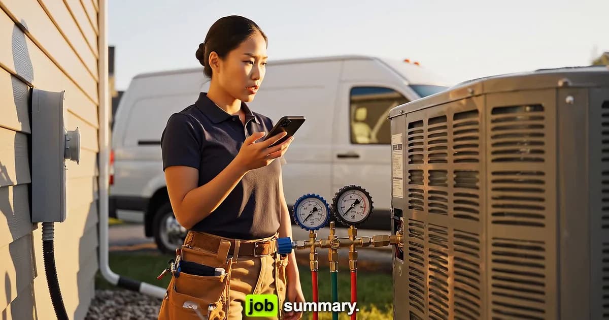 Turn Field Service Voice Notes Into a Customer-Ready Job Summary